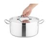 Nisbets Essentials Stainless Steel Stew Pot 12Ltr