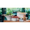 Olympia Enamel Pudding Bowls 155mm (Pack of 6)