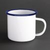 Olympia Large Enamel Soup Mugs 670ml (Pack of 6)