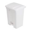 Jantex Kitchen Pedal Bin White 65Ltr