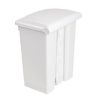 Jantex Kitchen Pedal Bin White 65Ltr