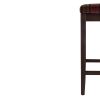 Bolero Dale High Stool Claret Tartan (Single)