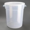 Vogue Polypropylene Round Food Storage Container 20Ltr