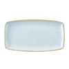 Churchill Stonecast Rectangular Plate Duck Egg Blue 210mm (Pack of 6)