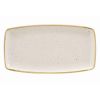 Churchill Stonecast Rectangular Plate Barley White 350 x 185mm