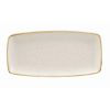 Churchill Stonecast Rectangular Plate Barley White 295 x 150mm