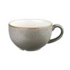 Churchill Stonecast Cappuccino Cup Peppercorn Grey 8oz (Pack of 12)