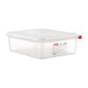 Araven Polypropylene 1/2 Gastronorm Food Container 6.5Ltr (Pack of 4)