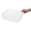 Araven Polypropylene 1/2 Gastronorm Food Container 6.5Ltr (Pack of 4)