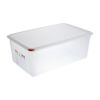 Araven Polypropylene 1/1 Gastronorm Food Storage Box 28Ltr (Pack of 4)