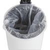 Bolero White Pedal Bin 5ltr