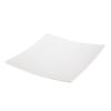 Olympia Kristallon Curved Square Melamine Plate White 300mm