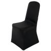 Bolero Banquet Chair Cover Black