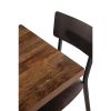 Bolero Pre-Drilled Square Table Top Urban Dark