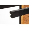 Bolero Rectangular Steel and Acacia Benches 1000mm (Pack of 2)