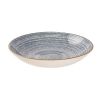 Churchill Studio Prints Homespun Coupe Bowls Slate Blue 248mm (Pack of 12)