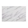 Bolero Pre-Drilled Rectangular Table Top Marble Effect 700mm