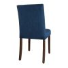 Bolero Chiswick Dining Chairs Royal Blue (Pack of 2)