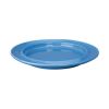 Olympia Heritage Raised Rim Plates Blue 253mm (Pack of 4)