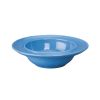 Olympia Heritage Raised Rim Bowl Blue 205mm (Pack of 4)