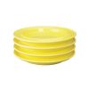 Olympia Heritage Raised Rim Plates Yellow 203mm (Pack of 4)