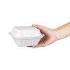 Fiesta Compostable Bagasse Burger Boxes with Side Ridges 152mm (Pack of 500)