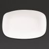 Churchill X Squared Oblong Plates White 157 x 237mm (Pack of 12)