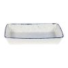 Churchill Stonecast Hints Rectangular Baking Dishes Indigo Blue 250 x 380mm