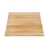 Bolero Pre-drilled Square Table Top Natural 700mm