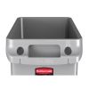 Rubbermaid Slim Jim Container With Venting Channels Grey 60Ltr