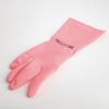 MAPA Vital 115 Liquid-Proof Light-Duty Janitorial Gloves Pink