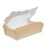 Colpac Recyclable Kraft Tuck-Top Salad Boxes With Window