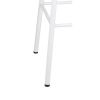 Bolero Cantina High Stools with Wooden Seat Pad White (Pack of 4)