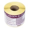 Hygiplas Removable Allergen Alert Food Labels (250 pack)