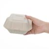 Fiesta Compostable Bagasse Burger Boxes Natural Colour 152mm (Pack of 500)