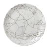 Studio Prints Kintsugi Agate Grey Coupe Plate 11 1/4 