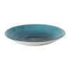 Stonecast Aqueous Lagoon Deep Coupe Plate 8 7/8 