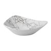 Churchill Studio Prints Kintsugi Agate Grey Lotus Bowl 228mm (Pack of 12)