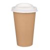 Fiesta Compostable Bagasse Coffee Cup Lids 340ml / 12oz (Pack of 1000)