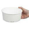 Vegware 185-Series Compostable Bon Appetit Wide PLA-lined Paper Food Bowls