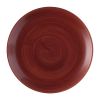 Churchill Stonecast Patina Evolve Coupe Plate Red Rust 260mm (Pack of 12)