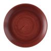 Churchill Stonecast Patina Evolve Coupe Plate Red Rust 219mm (Pack of 12)