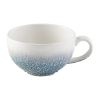 Churchill Raku Duo Cappuccino Cup Topaz Blue 227ml (Pack of 12)