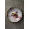 Churchill Studio Prints Homespun Accents Jasper Evolve Coupe Plate Grey 165mm (Pack of 12)