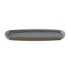 Churchill Emerge Seattle Oblong Plate Grey 254x77mm (Pack of 6)