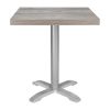 Bolero Cast Iron Table Base Grey