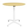 Bolero Folding Polypropylene Table 800mm Mustard Yellow