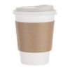 Fiesta Compostable Corrugated Cup Sleeves for 12/16oz Cups (Pack of 1000)