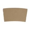 Fiesta Compostable Corrugated Cup Sleeves for 12/16oz Cups (Pack of 1000)