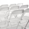 Bolero PP Folding Chairs White (Pack of 10)